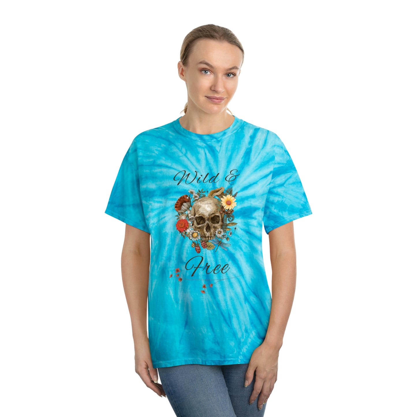 Wild & Free-Tie-Dye Tee, Cyclone