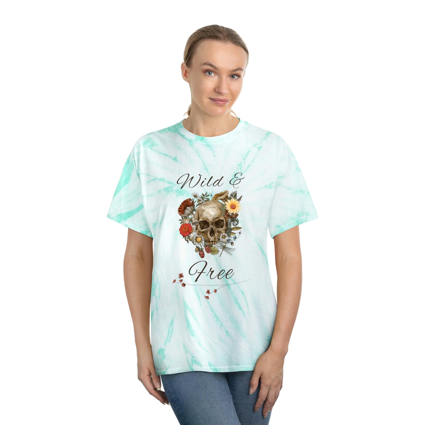 Wild & Free-Tie-Dye Tee, Cyclone