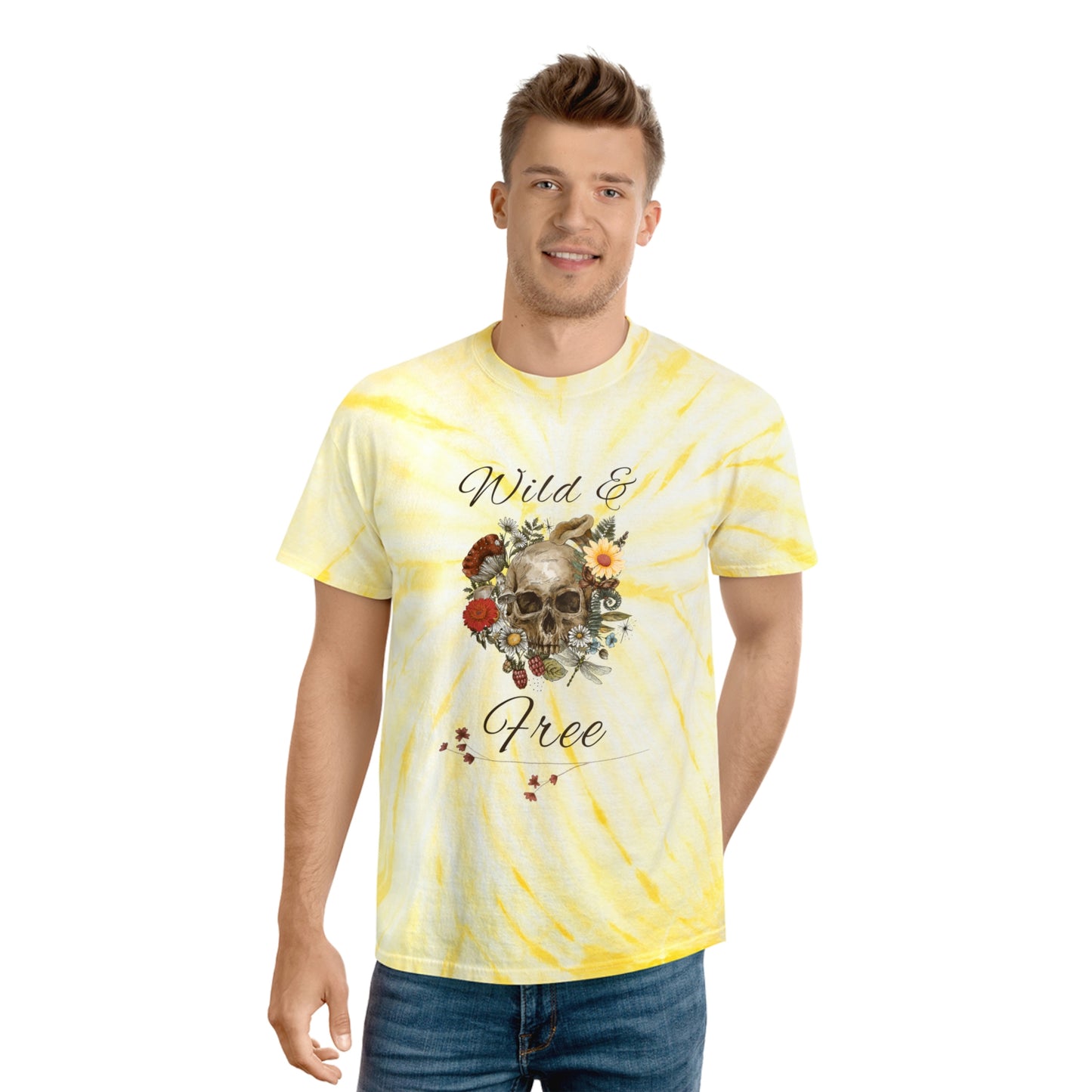 Wild & Free-Tie-Dye Tee, Cyclone